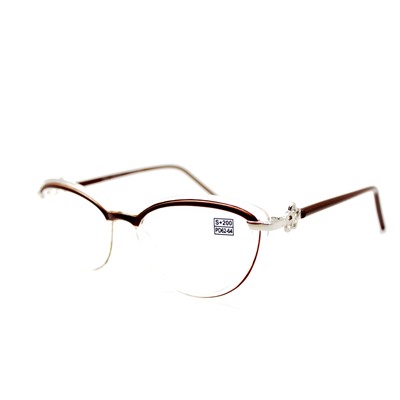 Готовые очки Tiger - 98004 коричневый прозрачный