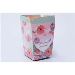 Плайм пакет для цветов "Романтика" (любимой мамочке) высота 15 см