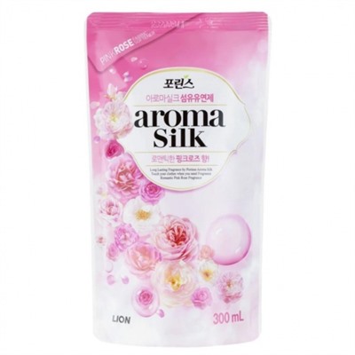 Кондиционер для белья с ароматом розы LION AROMA CAPSULE 300ml pouch