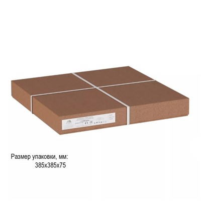 Комплект напольных подставок «Спираль» (2 шт), 345 × 345 × 70 мм, цвет орех