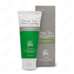 Пенка для жирной кожи лица с экстрактом зелёного чая