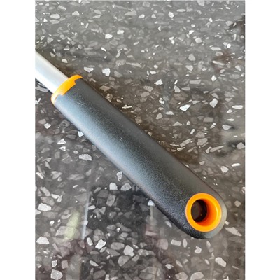 Акция! Лопатка нерж сталь 32 см пласт ручка черно-оранжевый Baizheng (1/144)