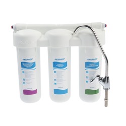 Водоочиститель "Аквафор" Трио М, для воды с повышенным содержанием железа