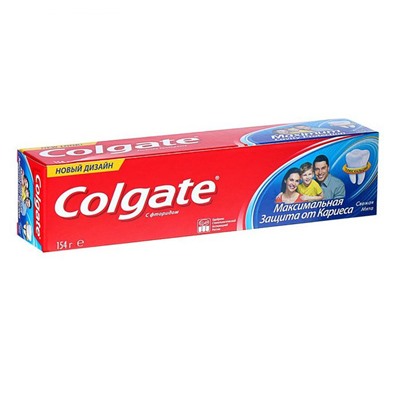 Зубная паста Colgate Максимальная защита от кариеса Свежая мята, 100 мл