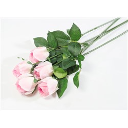 Роза с латексным покрытием малая светло-розовая