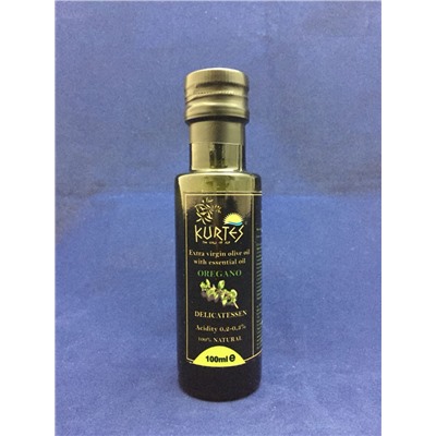 Оливковое масло KURTES с орегано 100м