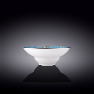 Тарелка глубокая Wilmax Scratch, d=20 см, 800 мл, цвет голубой