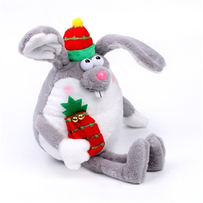 Мягкая игрушка «Кролик с подарком»