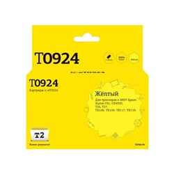 Струйный картридж T2 IC-ET0924 (T1084/T0924/Stylus C91/CX4300/TX106/TX117) Epson, желтый