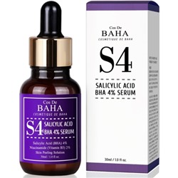 Сыворотка для лица с ниацинамидом и салициловой кислотой Cos De BAHA Salicylic Acid 4% Serum (S4)