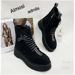 Женские ботинки 8392 черные