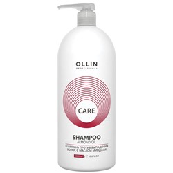 OLLIN CARE Шампунь против выпадения волос с маслом миндаля 1000 мл