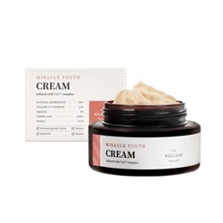 VILLAGE 11 FACTORY MIRACLE YOUTH CREAM  Антивозрастной крем для лица с ретинолом, пальмитиновой кислотой и скваленом