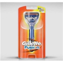 Gillette Бритвенный станок Gillette Fusion с 2 кассетами