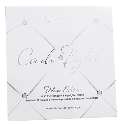 Тени + Румяна BH Cosmetics Carli Bybel Deluxe Edition (15цв+6цв) 36 g