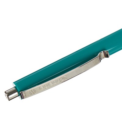 Ручка шариковая автоматическая Schneider "K15", чернила синие, узел 1,0 мм, корпус микс глянцевый, под лого, цена за 1 шт