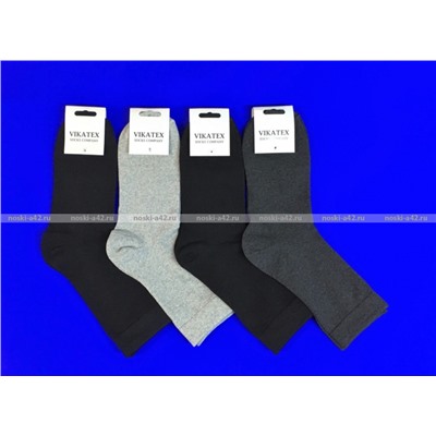 5 ПАР - Викатекс VIKATEX носки мужские с лайкрой арт. 1ВС1 синие