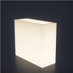 Светодиодное кашпо High S, 90 × 71 × 31 см, IP65, 220 В, свечение белое