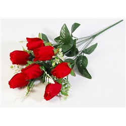Букет розы бархатной 7 веток 7 цветков