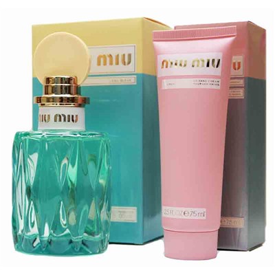Подарочный набор Miu Miu L'Eau Bleue Eau De Parfum 2 in 1