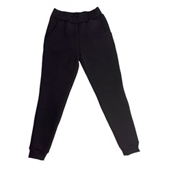 Спортивные штаны (396/19) черные, карманы