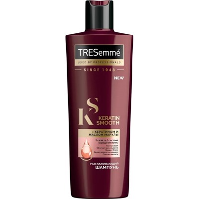 TRESemme Keratin Smooth Шампунь Разглаживающий, 400 мл