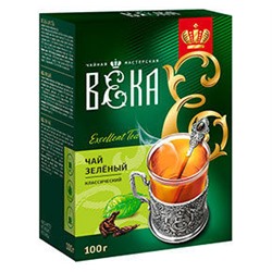 Чай Краснодарский с 1901 года ВЕКА зеленый 100гр