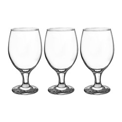 Набор стеклянный бокалов 3 пр 330 мл для пива Bistro Pasabahce (1/8)