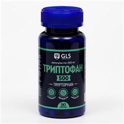 Триптофан для спокойствия и улучшения настроения GLS Pharmaceuticals, 90 капсул по 250 мг