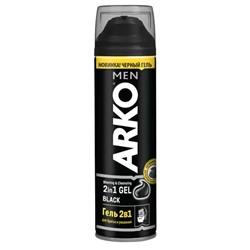 Arko Гель для бритья и умывания 2в1 Black, 200 мл