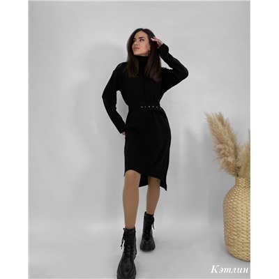 Платье «Кэтлин» (черный) One Size Турция