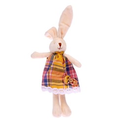 Мягкая игрушка «Зайка в платье», 23 см, цвета МИКС