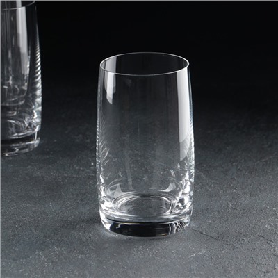 Набор стаканов для воды «Идеал», 6 шт, 250 мл, хрустальное стекло
