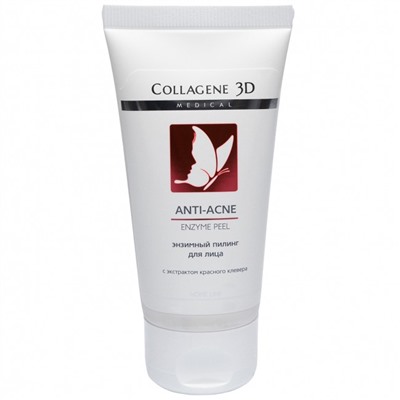 Энзимный пилинг для проблемной кожи лица ANTI-ACNE Medical Collagene 3D 50 мл