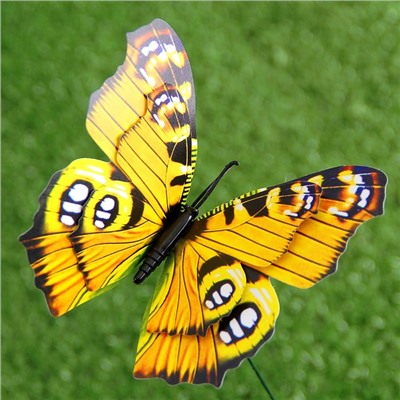 Штекер садовый "Бабочка" 12×9см, 30см / фасовка 25шт, цена за шт