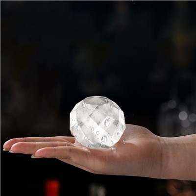 Форма для льда Доляна «Алмазы», 4 ячейки, 24×7,8×5,5 см, ячейка 4,5×4,5 см