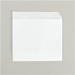 Пакет бумажный фасовочный, «Уголок», из жировлагостойкой бумаги 14 х 14 см