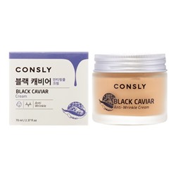 Крем для лица против морщин с экстрактом черной икры CONSLY Black Caviar Anti-Wrinkle Cream