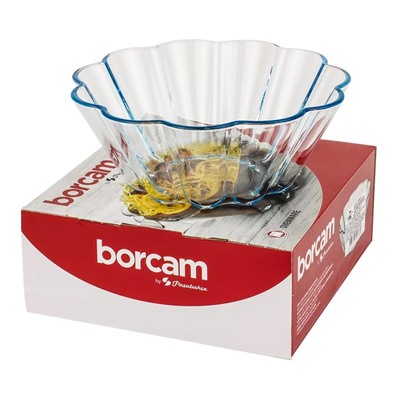 Форма стеклянная для кекса 1680 мл 22 см Borcam Non Stick Cream Pasabahce (1/6)