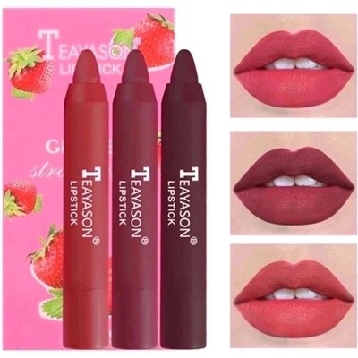 Набор водостойких помад с маслом Teayason Lipstick Lips