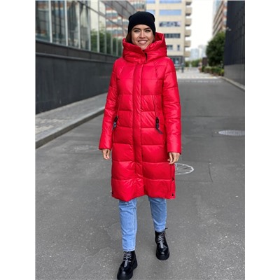 Женская зимняя куртка 211(33) красная