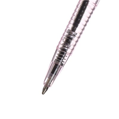 Ручка шариковая Calligrata, автоматическая, тонированный прозрачный корпус, МИКС