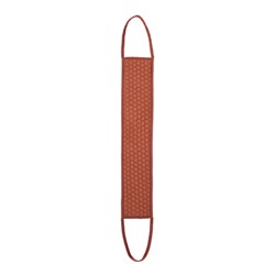 Мочалка «Королевский пилинг», лента стёганая,  9,5*45 см (9,5*70 см с ручками)