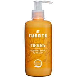 Нейтрализующий шампунь для седых и осветлённых волос Tierra Silver No Yellow Fuente 250 мл