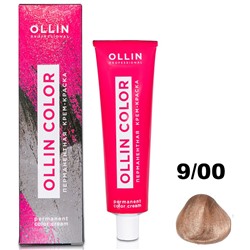 Перманентная крем-краска для волос COLOR 9/00 OLLIN 60 мл