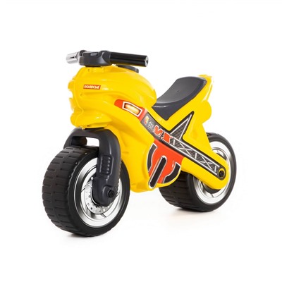 Каталка-мотоцикл "МХ" (жёлтая)