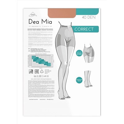 Колготки женские DEA MIA CORRECT 40