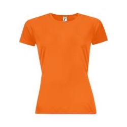 Футболка женская Sporty Women 140, оранжевый неон