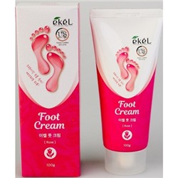 Корея EKELFoot Cream Rose Успокаивающий крем для ног с экстрактомактом розы