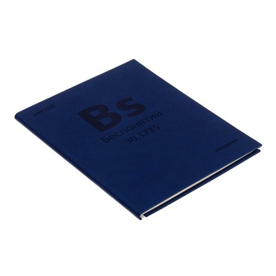 Дневник универсальный для 1-11 класса Bs (Беспонятий), твёрдая обложка, искусственная кожа, термо тиснение, ляссе, 80 г/м2